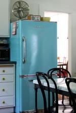 Blue star appliance in Retropolitan beach blue