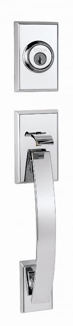 Powder coated door hardware tavaris