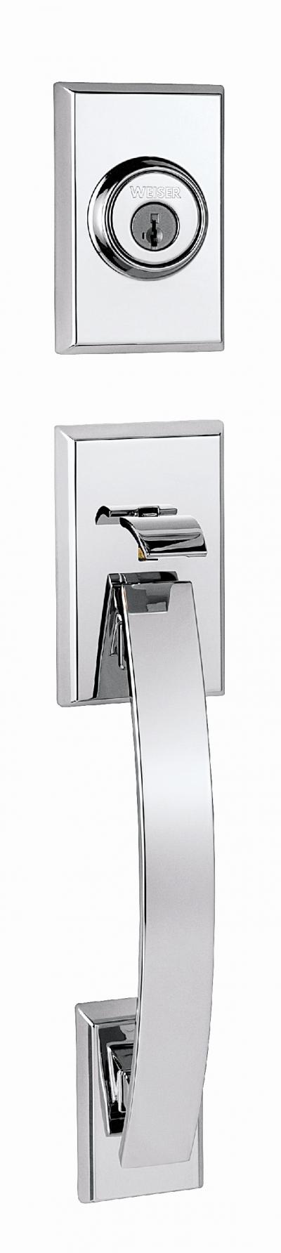 Powder coated door hardware tavaris